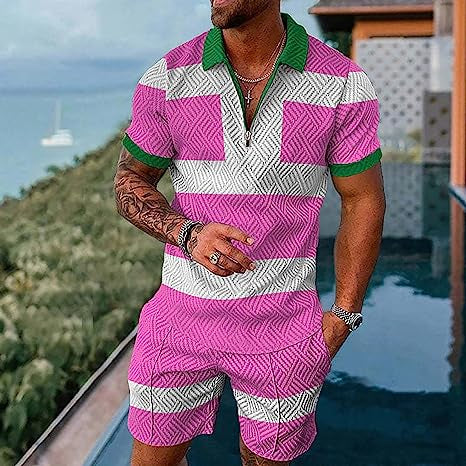 Ken's Polo Shirt And Shorts Co-Ord - DUVAL