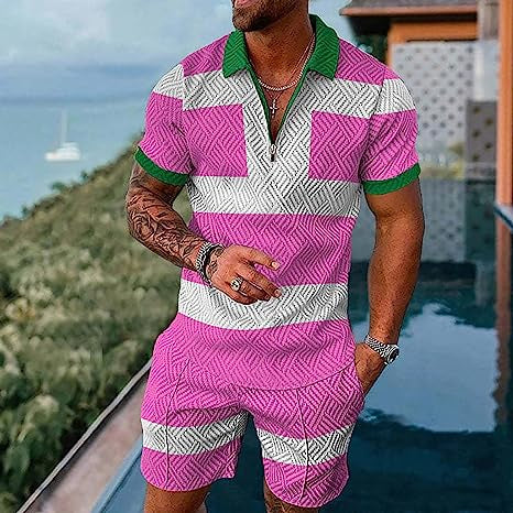 Ken's Polo Shirt And Shorts Co-Ord