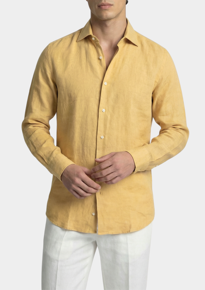 Ravello Resort Shirt - Yellow