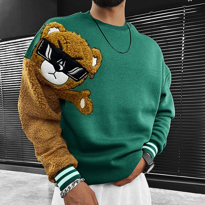 Teddy Bear Oversized Sweatshirt - DUVAL