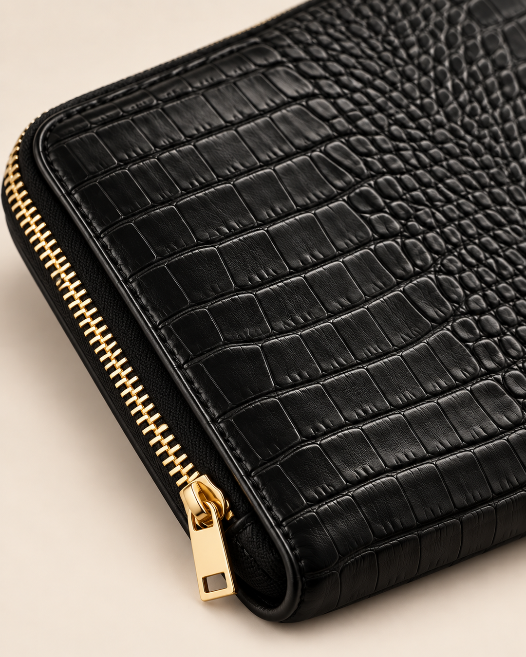 The Basel 34 — Croc-Texture 13" Laptop Portfolio
