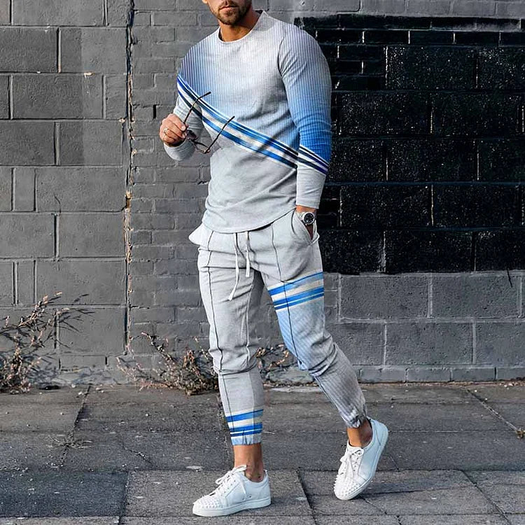 Long Sleeve Casual Two-piece Set - DUVAL