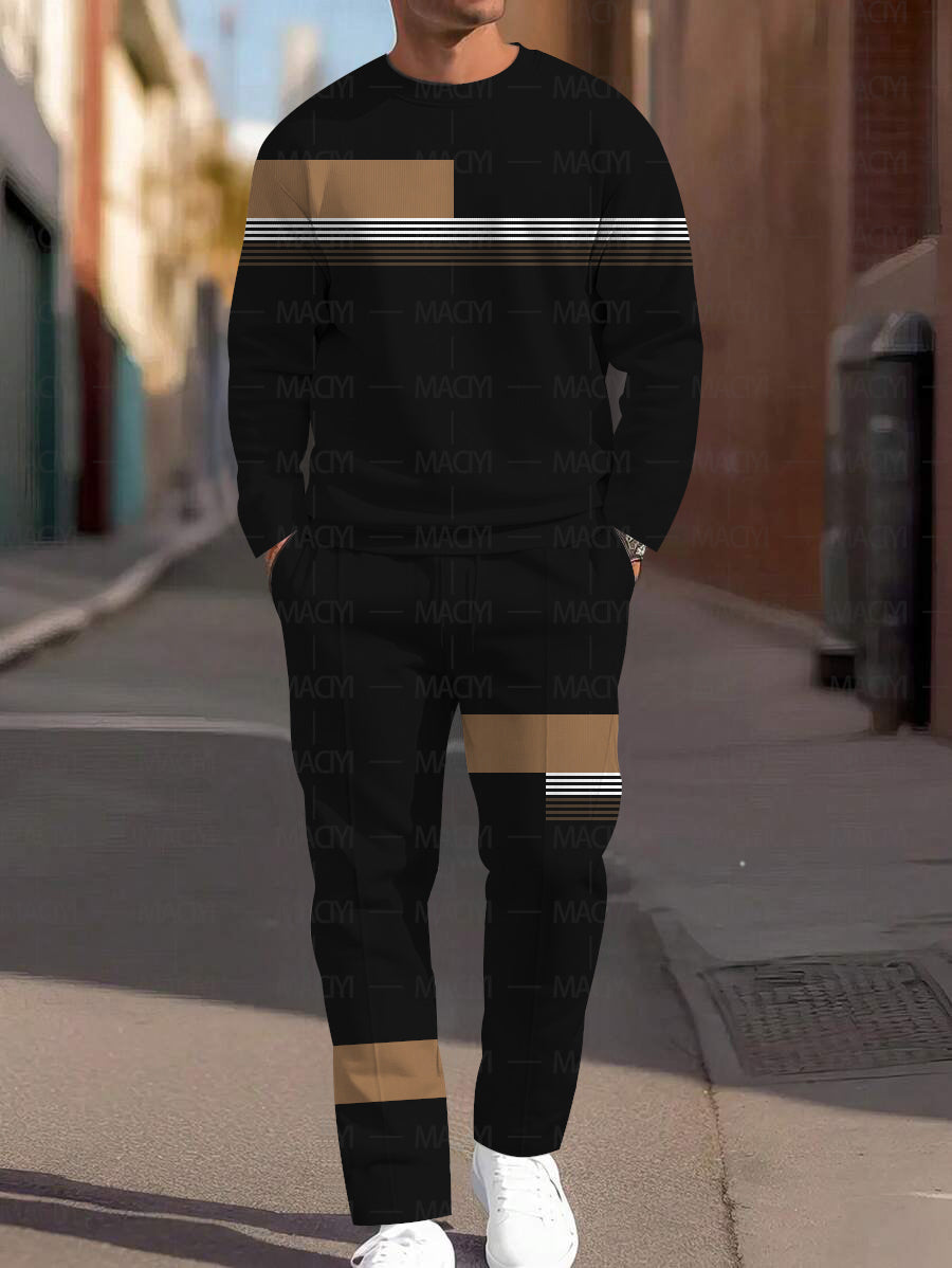 Long Sleeve Casual Two-piece Set