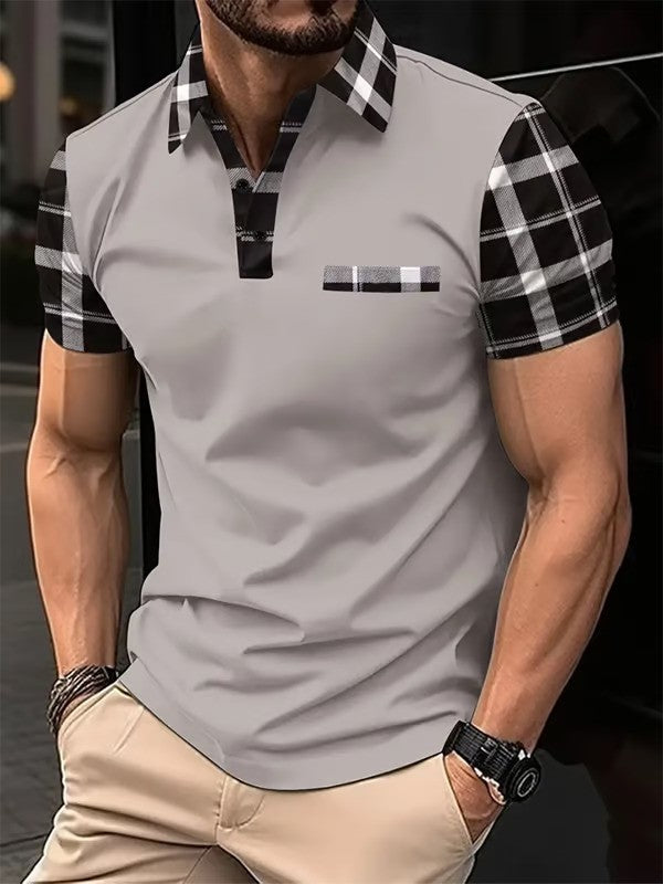 Fashionable And Versatile Business Casual Polo Shirt