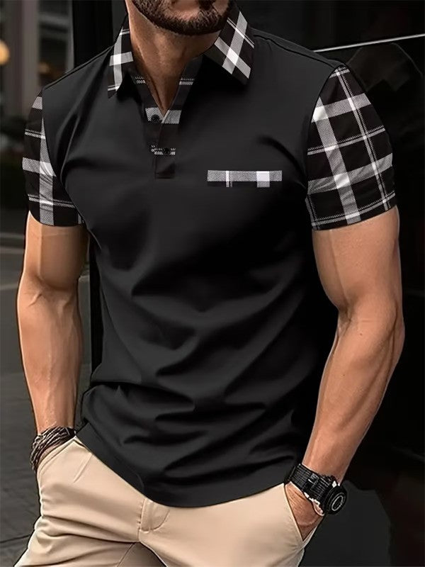 Fashionable And Versatile Business Casual Polo Shirt