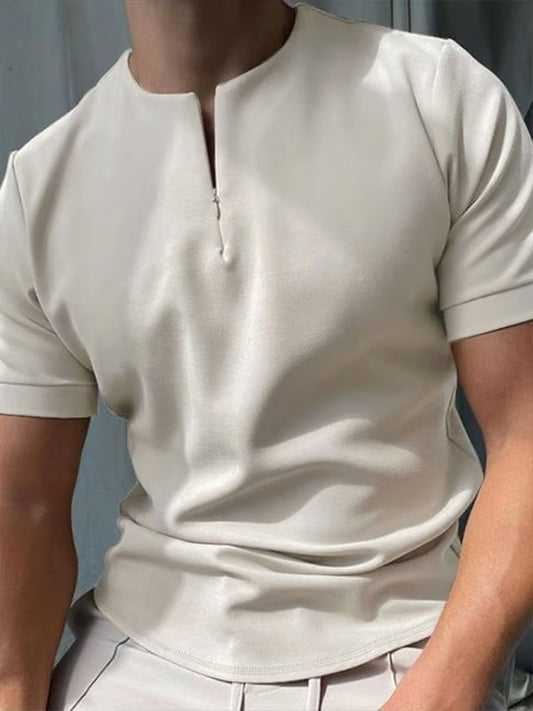 Fashion Simple Short Sleeve POLO Shirt