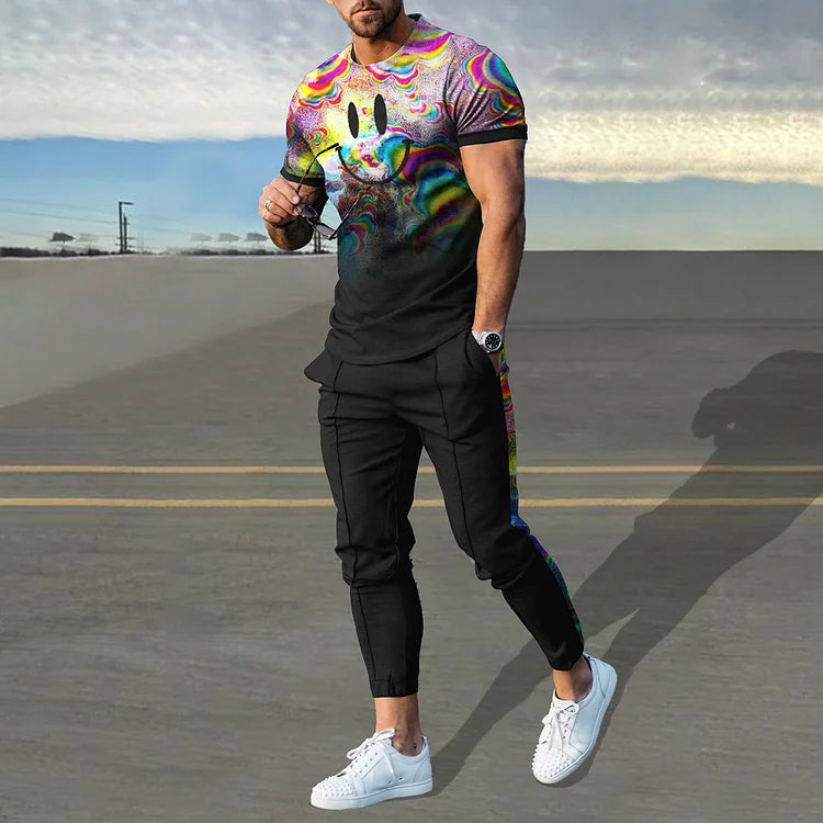 RGB Smile Tracksuit Co-Ord - DUVAL