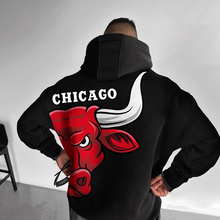 Oversized Chicago Hoodie