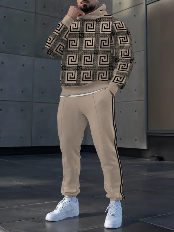 Long Sleeve Casual Two-piece Set - DUVAL