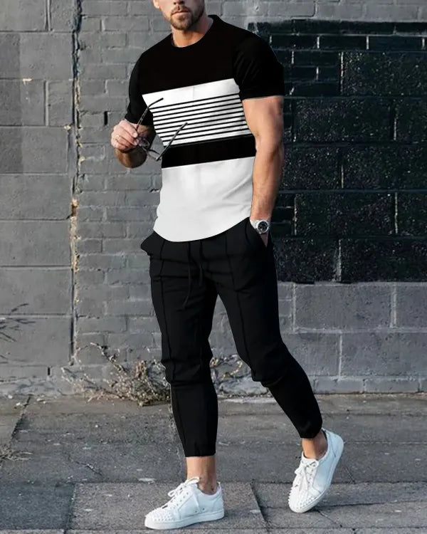 Long Sleeve Casual Two-piece Set - DUVAL