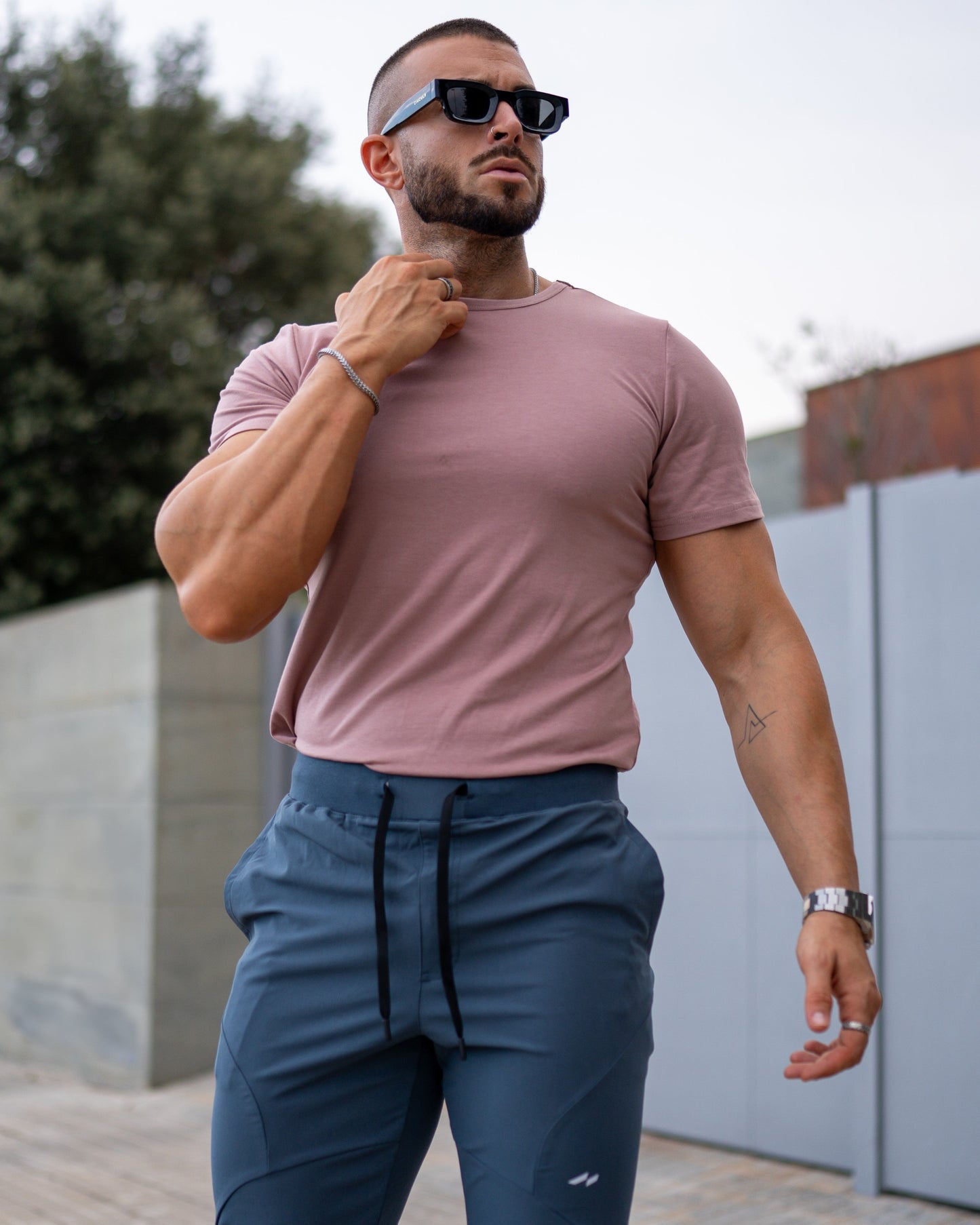 5-Pack All Day Elite Curve-Hem Tee Short Sleeve