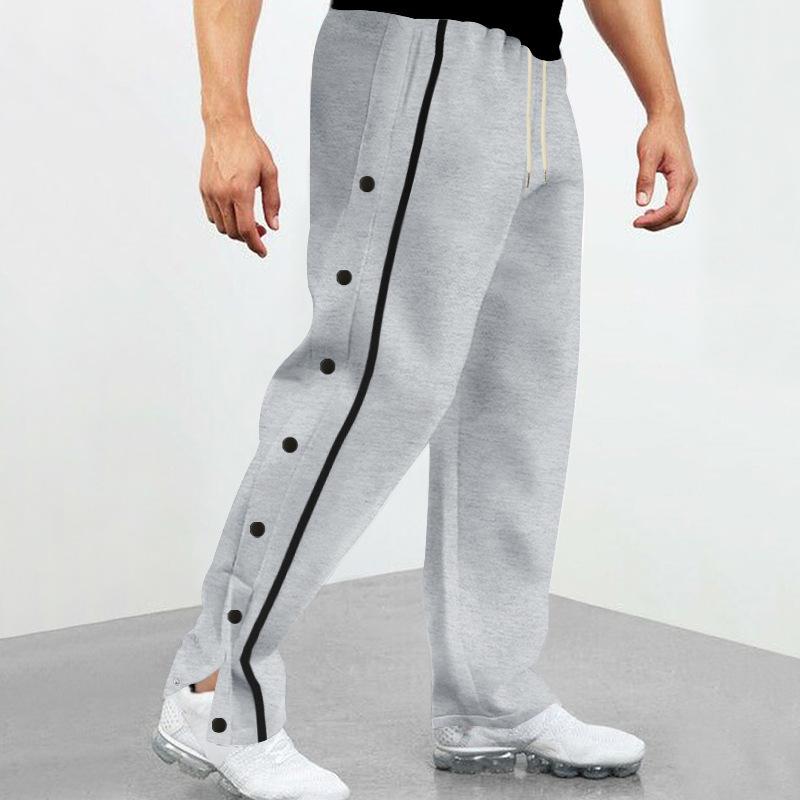 men's-side-buttons-elastic-waist-loose-sweatpants