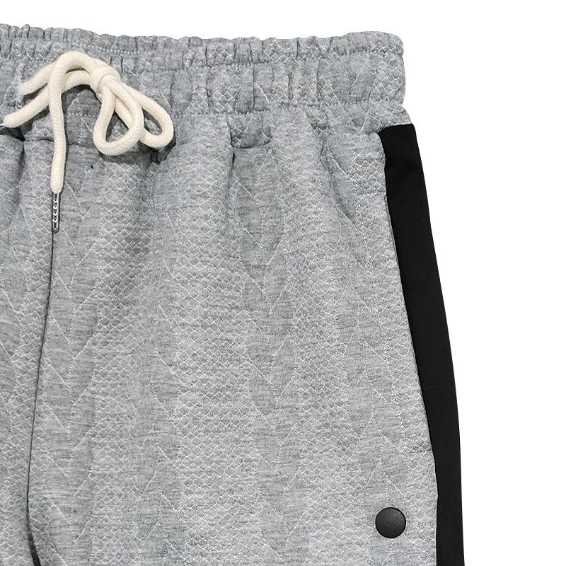 men's-textured-jacquard-trousers-loose-sweatpants