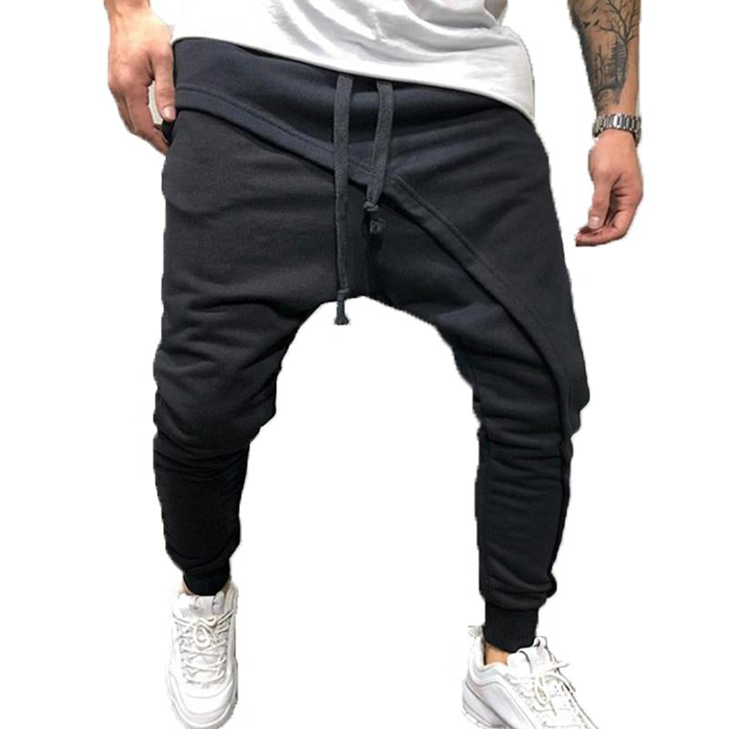 men's-casual-layered-stitching-pants