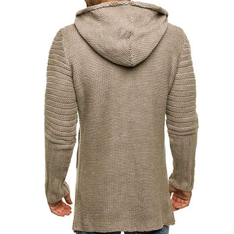 men's-hooded-long-sleeve-mid-length-knit-cardigan