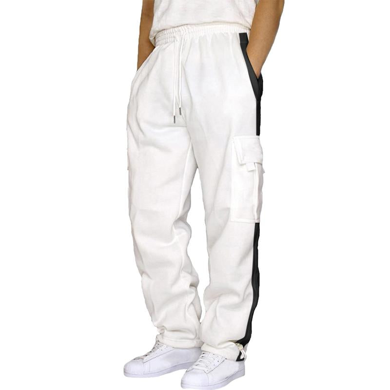 men's-outdoor-spliced-casual-sports-straight-pants