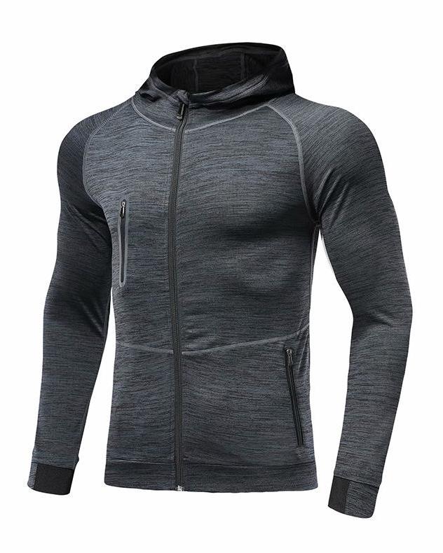 TechFlex Performance Zip Hoodie With Chest Pocket - DUVAL