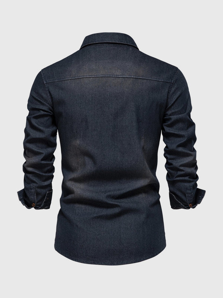 Long Sleeve Denim Shirt - DUVAL