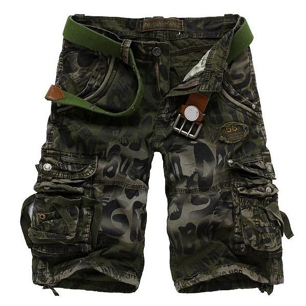 CARGO CAMO SHORTS