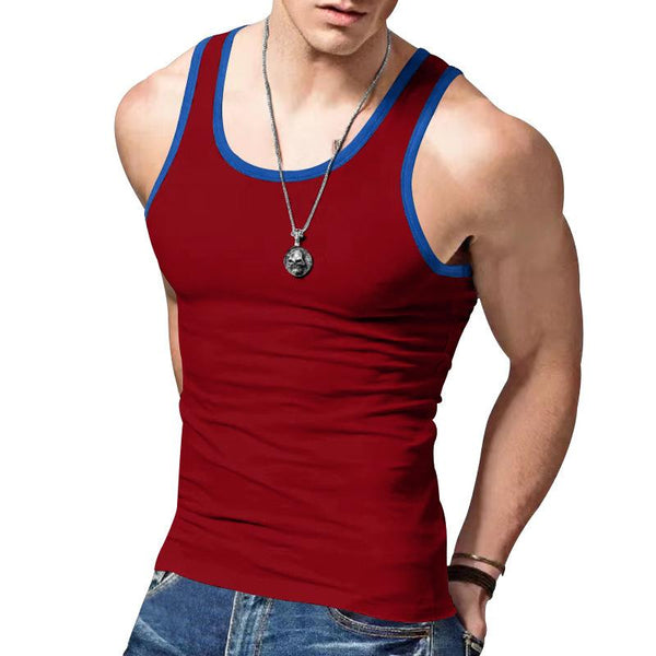 Sports Contrast Color Quick-drying Tank Tops