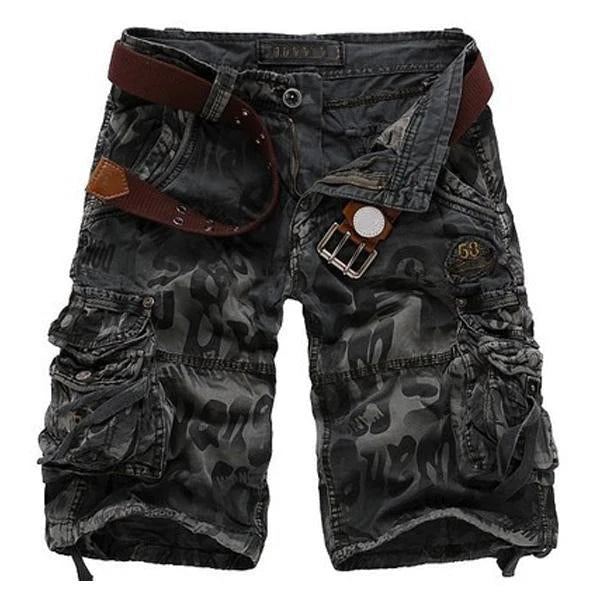 CARGO CAMO SHORTS