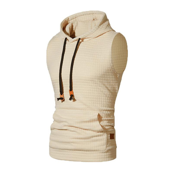 Casual Sports Hoodie Tank Top