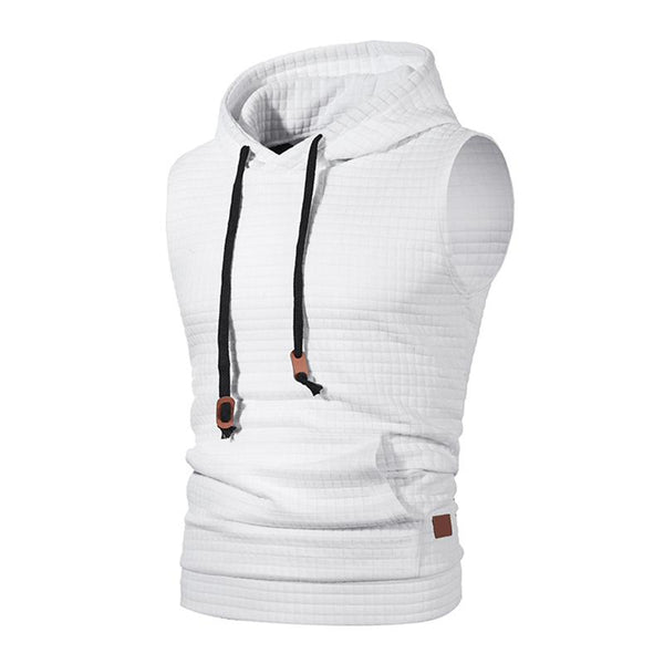 Casual Sports Hoodie Tank Top