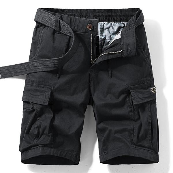 MULTI-POCKET CARGO SHORTS