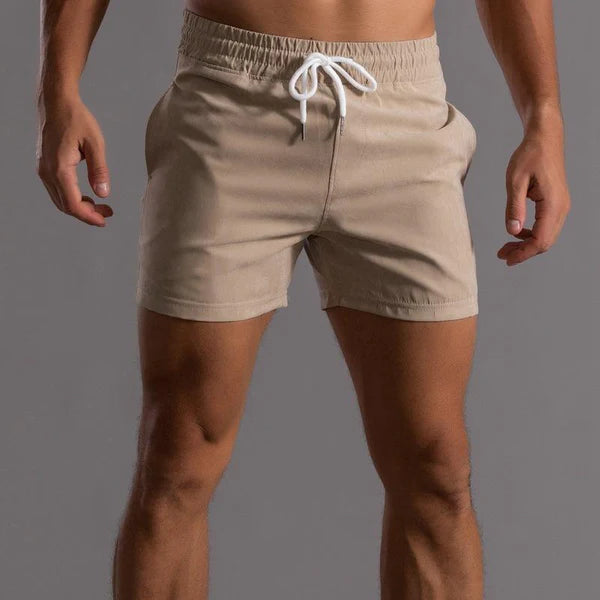 Quick Dry Elastic Waist Sports Beach Shorts