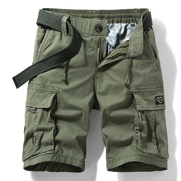 MULTI-POCKET CARGO SHORTS