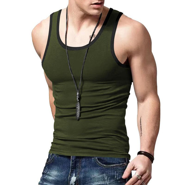 Sports Contrast Color Quick-drying Tank Tops