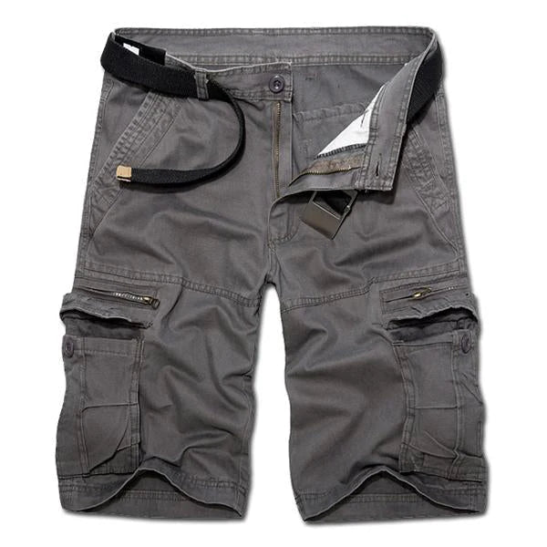 MEN'S MULTI-POCKET CARGO SHORTS