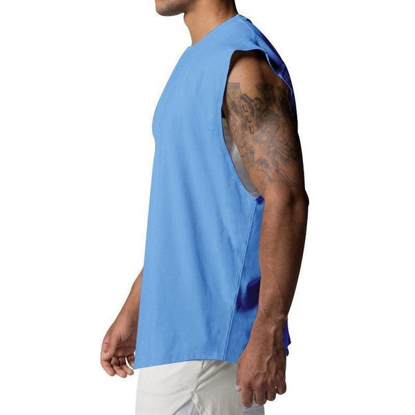 men's-solid-loose-sleeveless-sports-fitness-tank-top