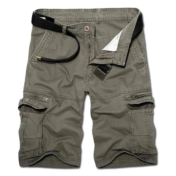 MEN'S MULTI-POCKET CARGO SHORTS