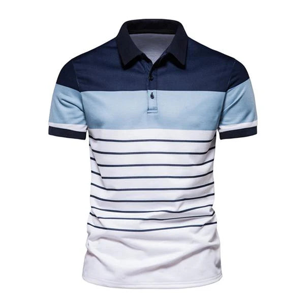 Contrast Stripe POLO Shirt