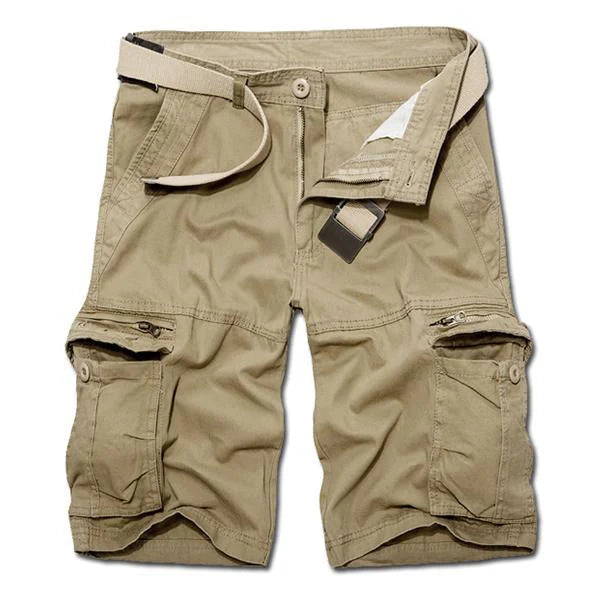 MEN'S MULTI-POCKET CARGO SHORTS