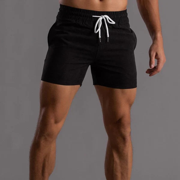 Quick Dry Elastic Waist Sports Beach Shorts