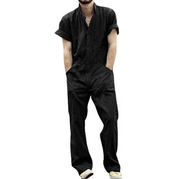 Casual Multi-Pocket Cargo Jumpsuit Overall