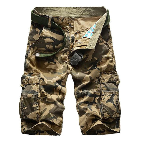 CAMO CARGO SHORTS