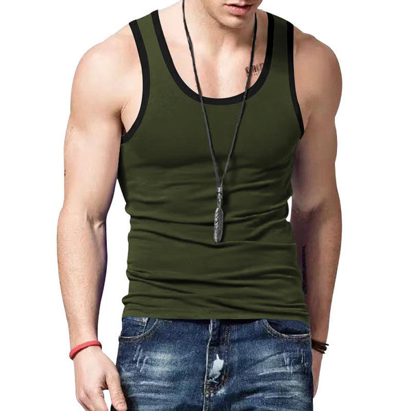 men's-sports-contrast-color-quick-drying-tank-tops