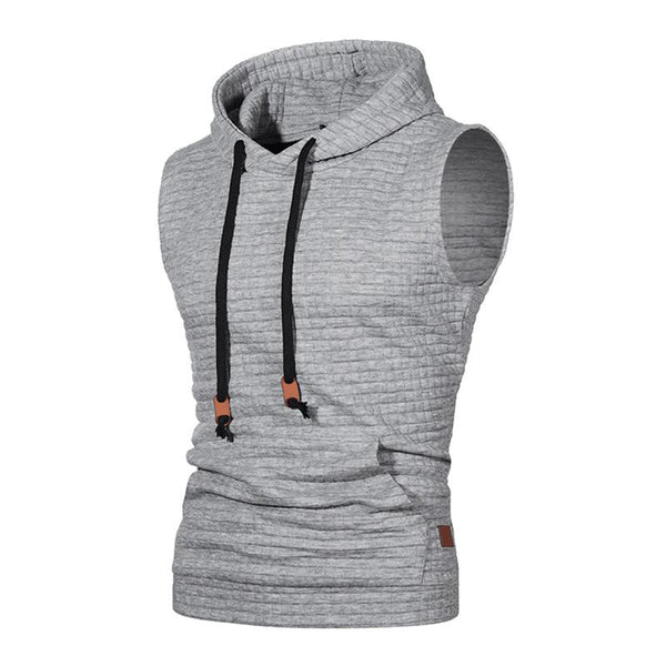 Casual Sports Hoodie Tank Top