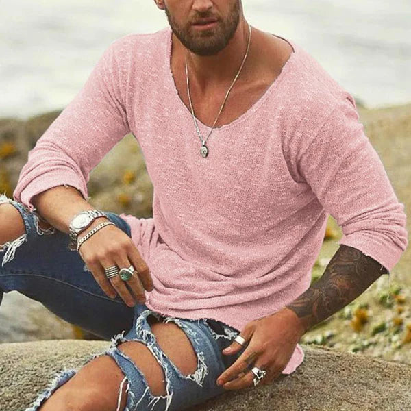 Loose Casual Long Sleeve T-Shirt