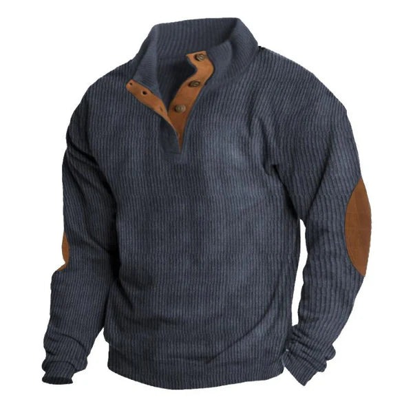 Outdoor Casual Stand Collar Long Sleeve Sweatshirt