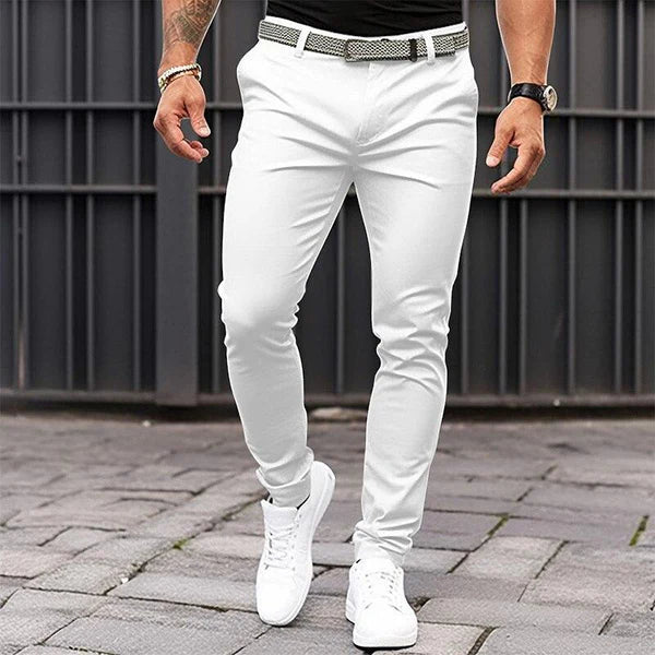 Business Casual Solid Color Suit Pants