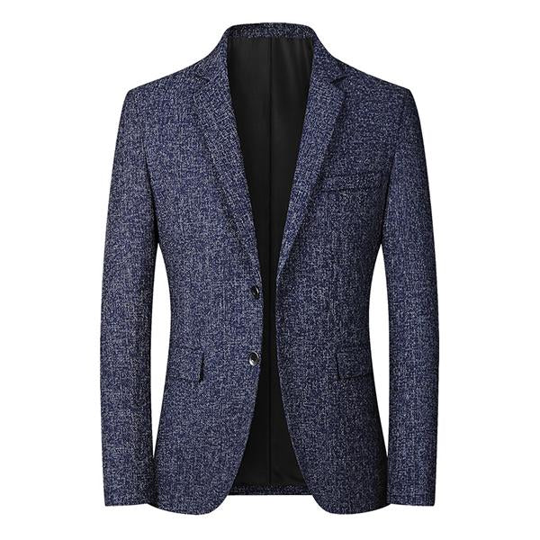 Lapel Solid Color Casual Blazer