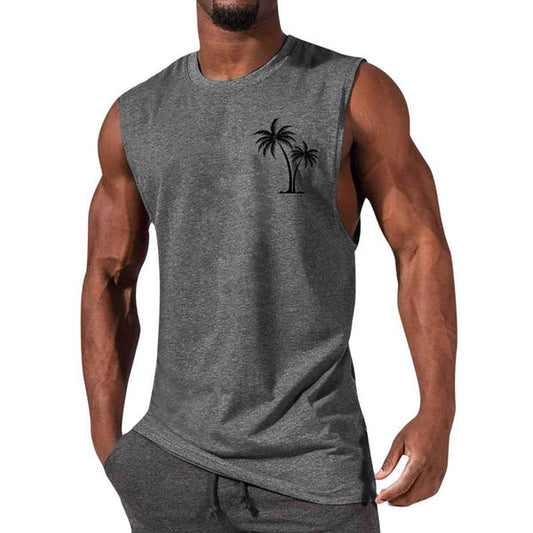 men's-casual-sports-printed-round-neck-tank-top