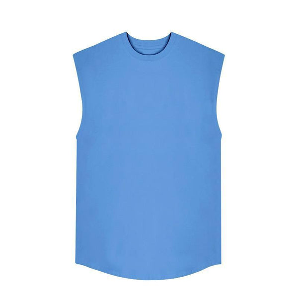 men's-solid-loose-sleeveless-sports-fitness-tank-top