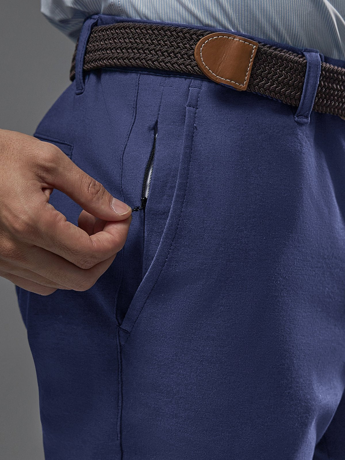 Everyday Stretch Non-Iron Cotton Chino Performance Pocket