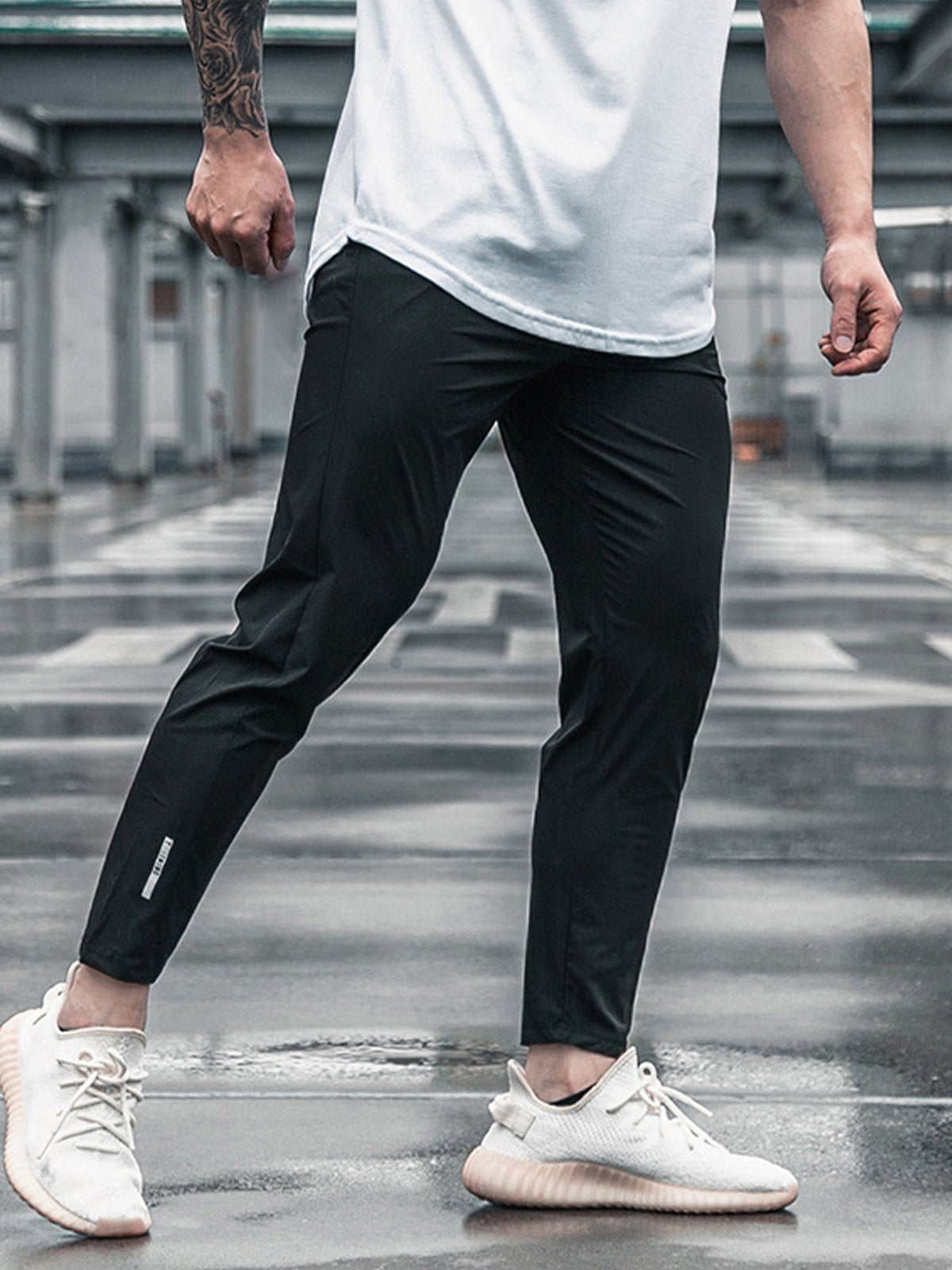 Stretch Slim Fit Jogger Workout Pants Lightweight