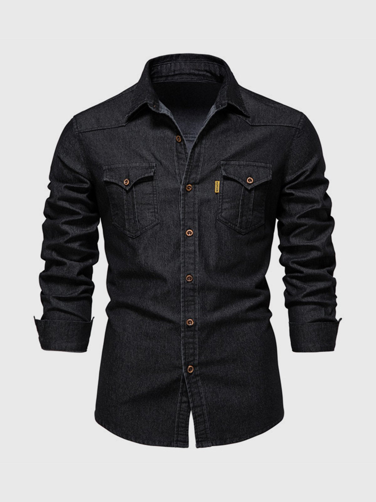 Long Sleeve Denim Shirt